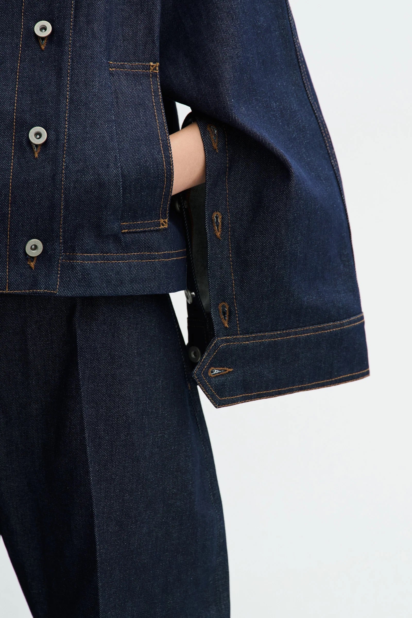 Calypso Blue Denim Jacket - Blue Denim