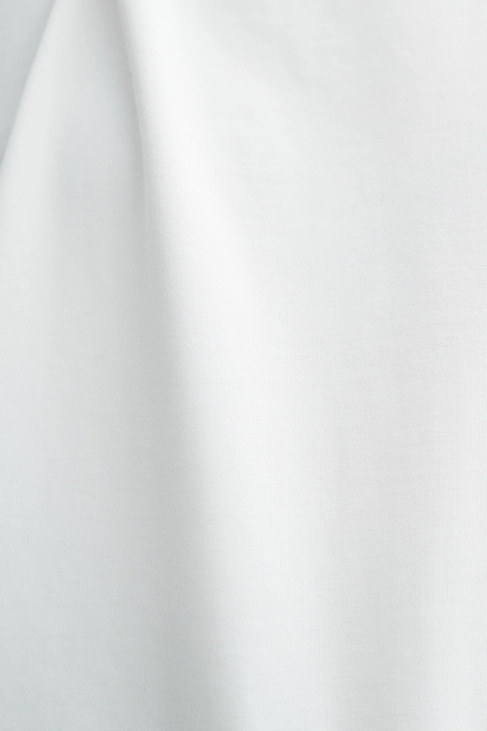 Leo Heavy Jersey Cotton T-Shirt - White