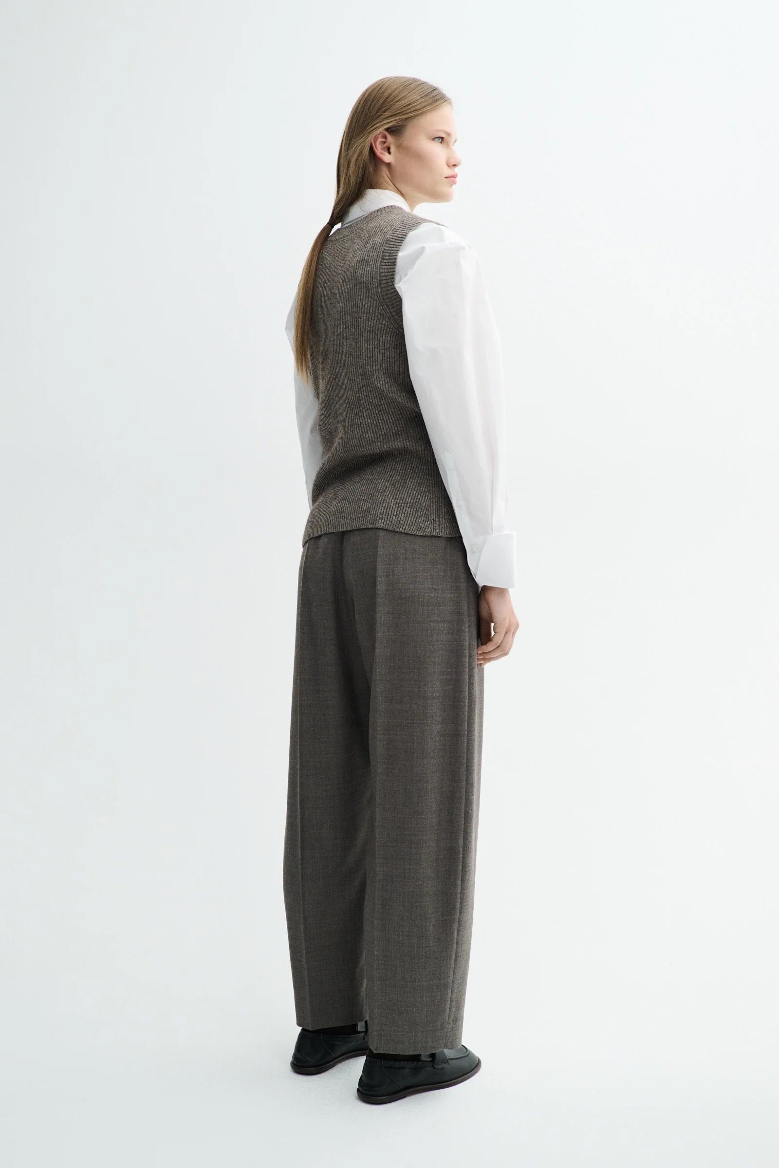 Pavot Transeasonal Wool Pants - Mink