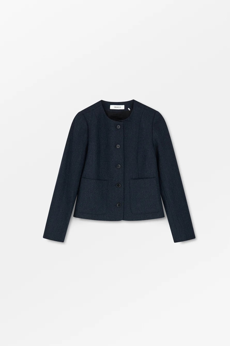 Mona Jacket Navy Black