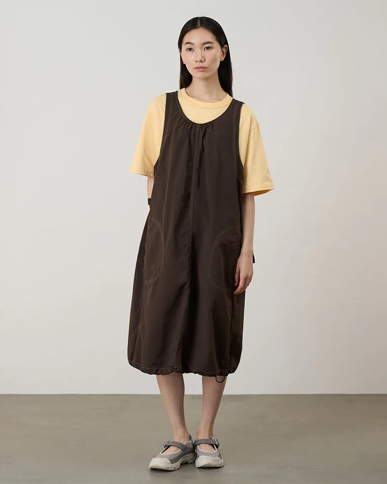Nylon Dress - Chocolate