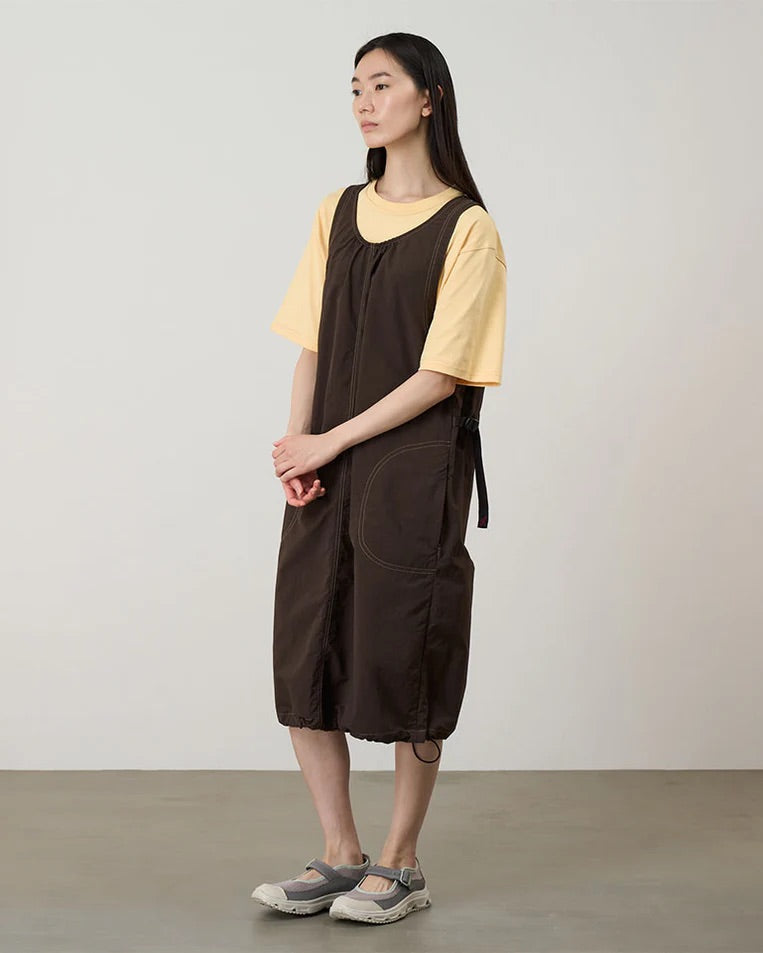 Nylon Dress - Chocolate