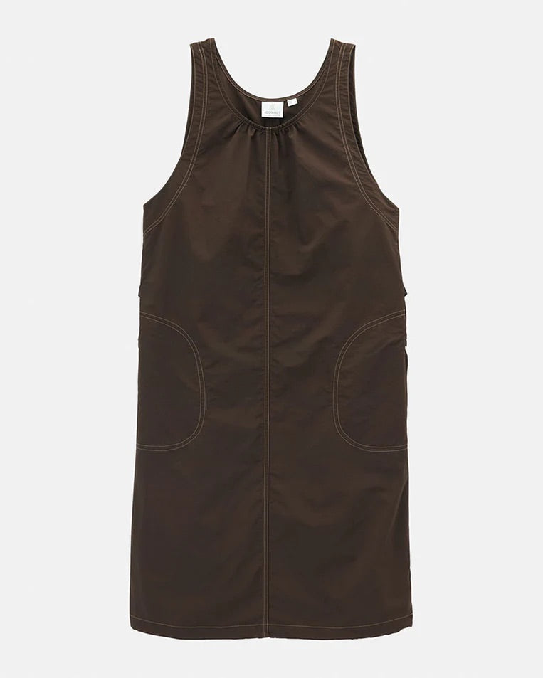 Nylon Dress - Chocolate