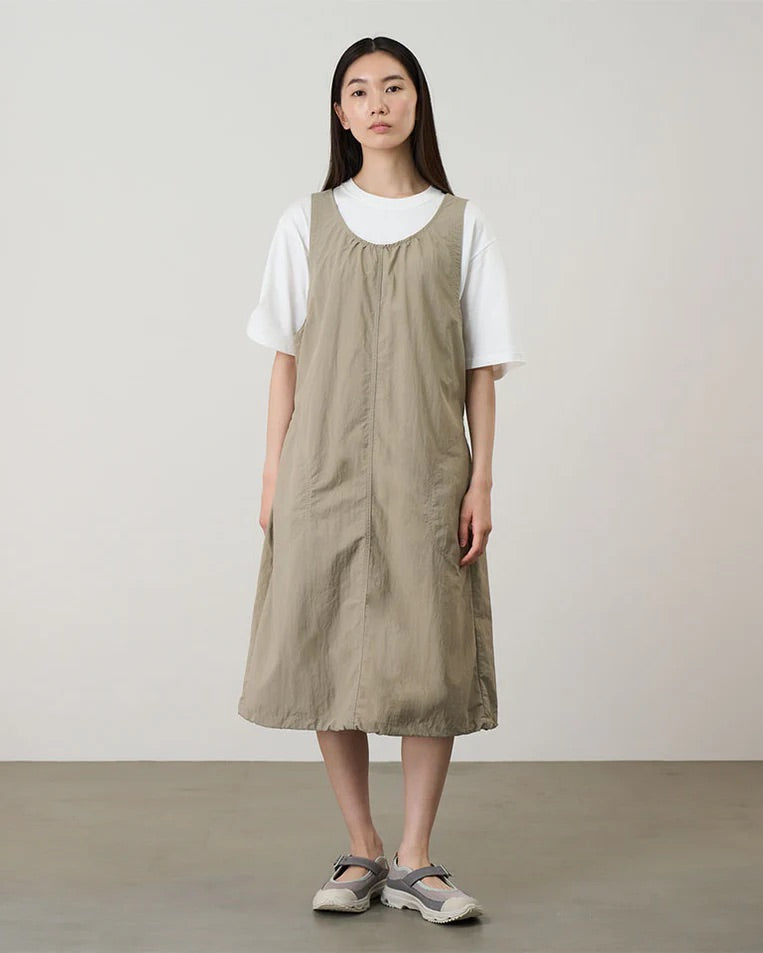 Nylon Dress - Milk Tea