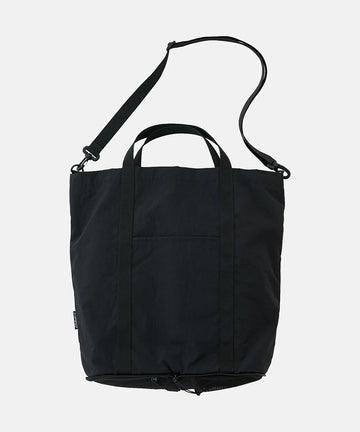 Nylon Packable Tote Black