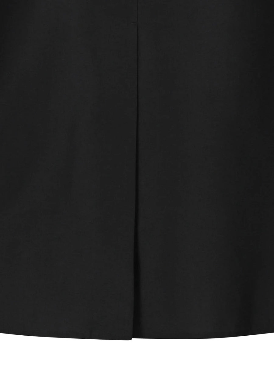 Organza Layered Skirt Black