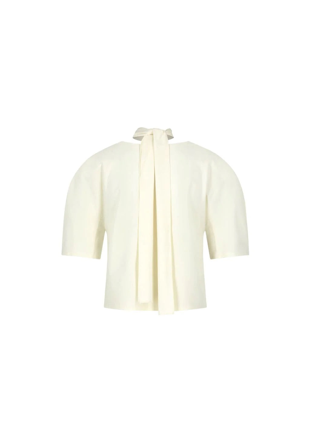 Padded Jersey Top - Ivory