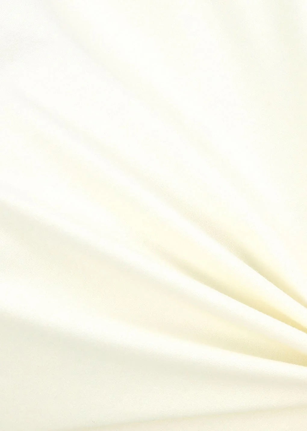 Padded Jersey Top - Ivory