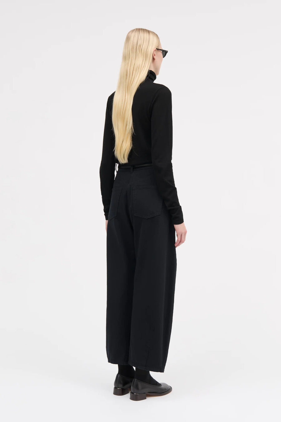 Pella Cotton Twill Pant Black