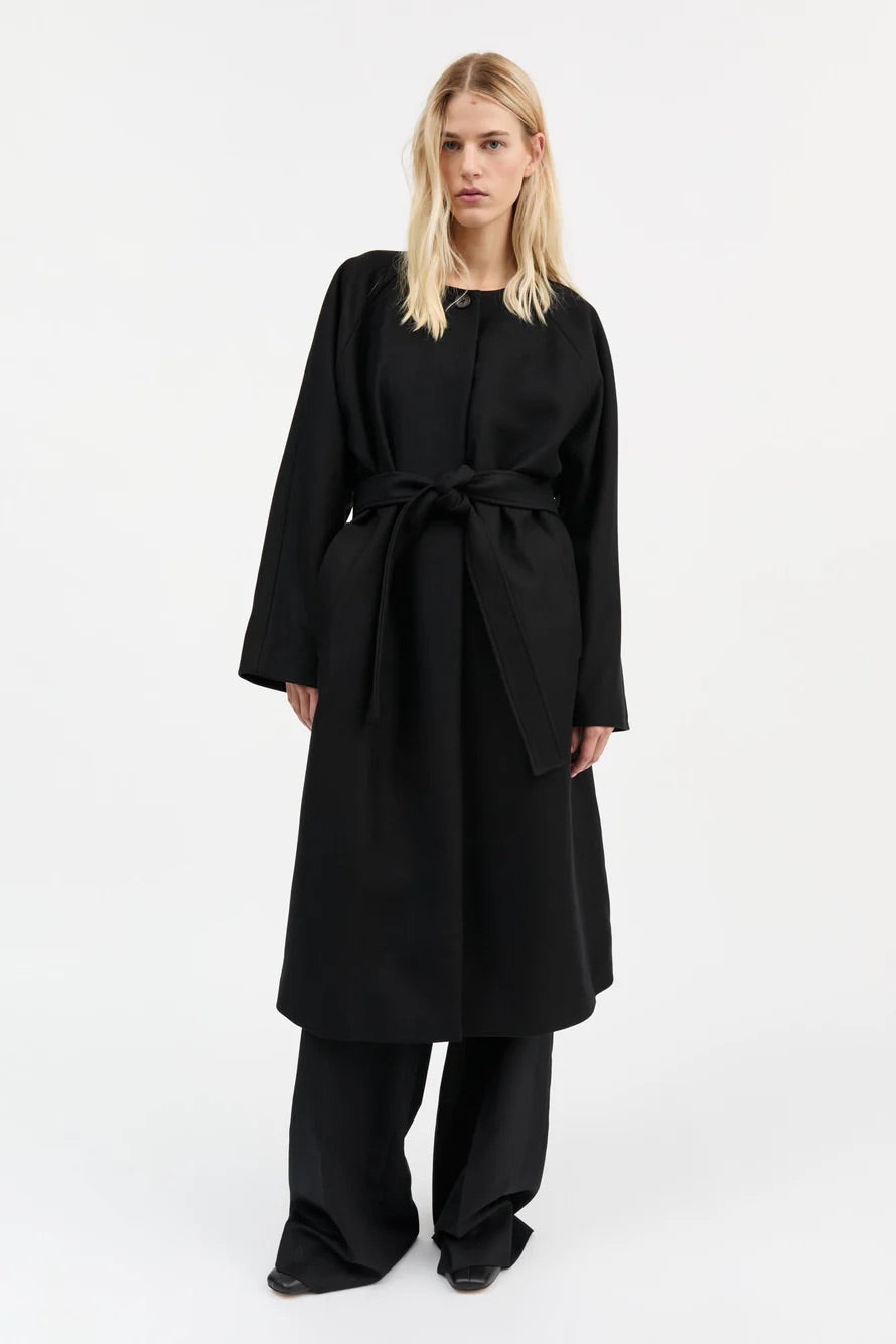 Perry Coat Black