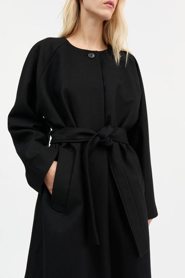 Perry Coat Black