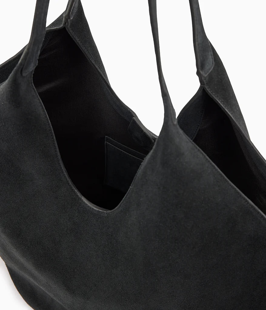 Phantom Tote Suede Black