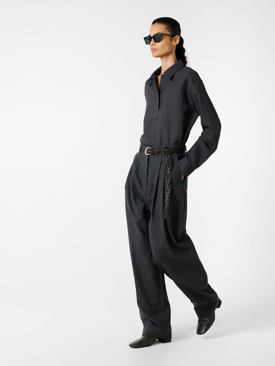 Pinole Shirt Slate Melange