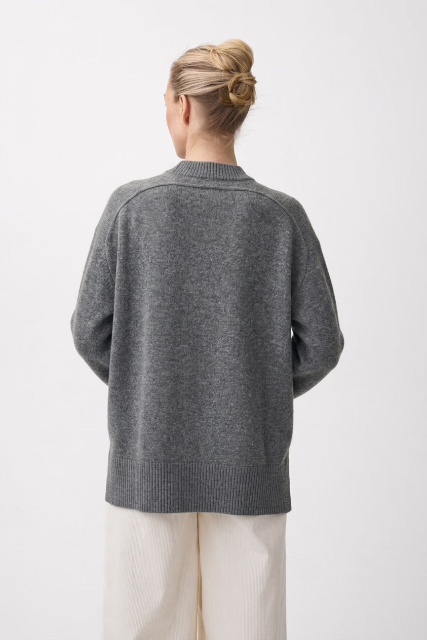 Dive Regular Sweater - Grey Camo