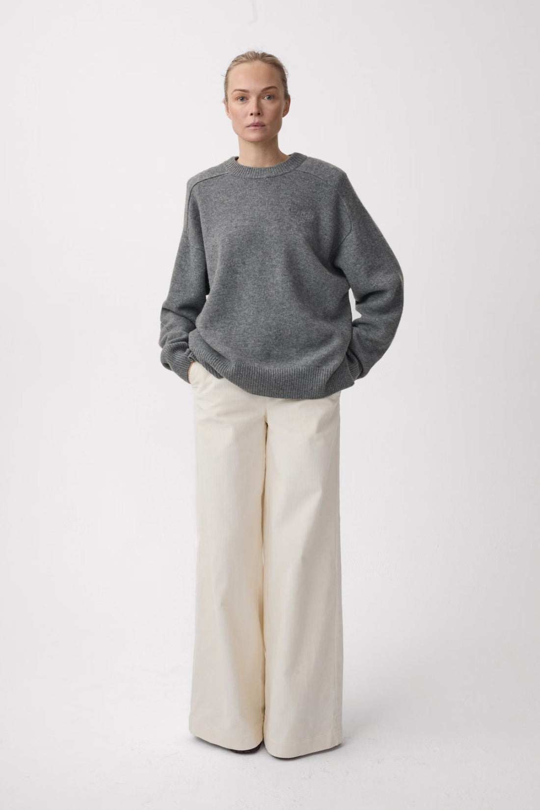 Dive Regular Sweater - Grey Camo