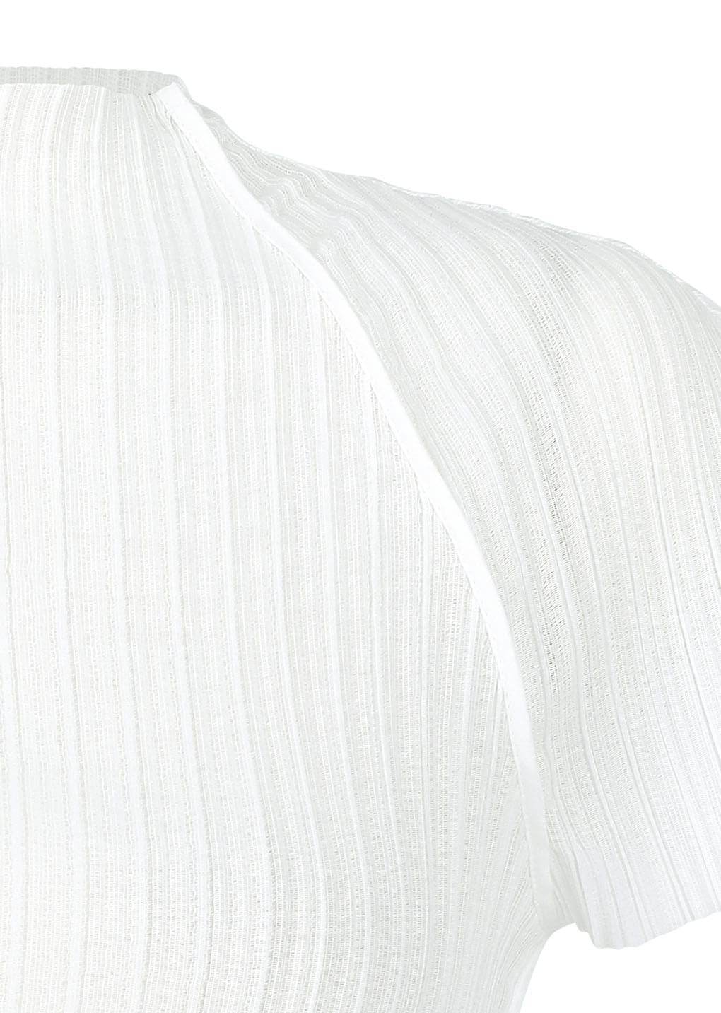 Women´s Pleats Raglan Top - White