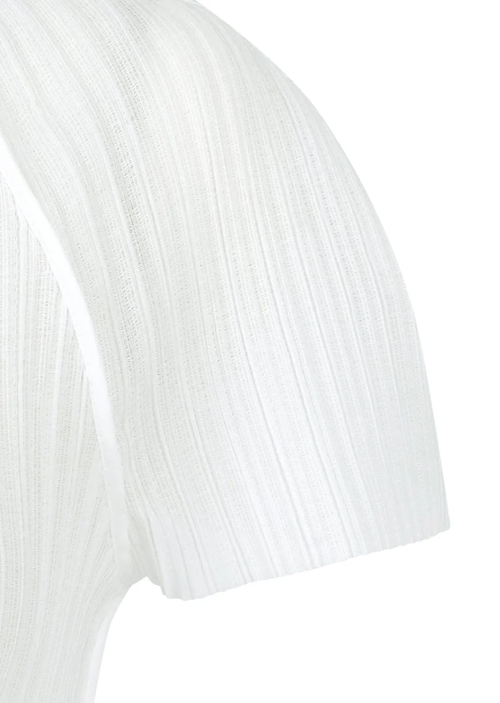 Women´s Pleats Raglan Top - White