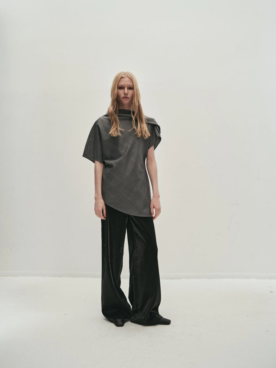 Rhea Short Sleeve Grey