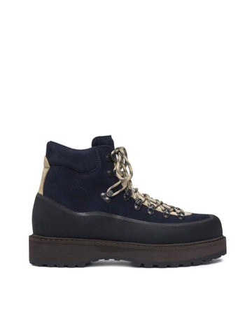 Roccia Vet Due Gomma Navy Suede Mix