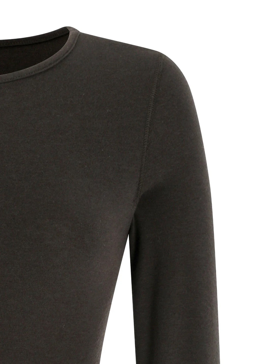 Round T-Shirt Brown