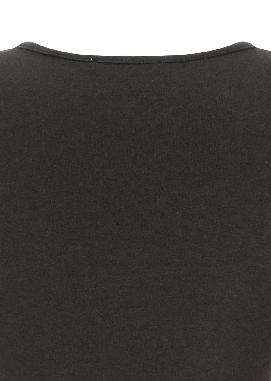 Round T-Shirt Brown