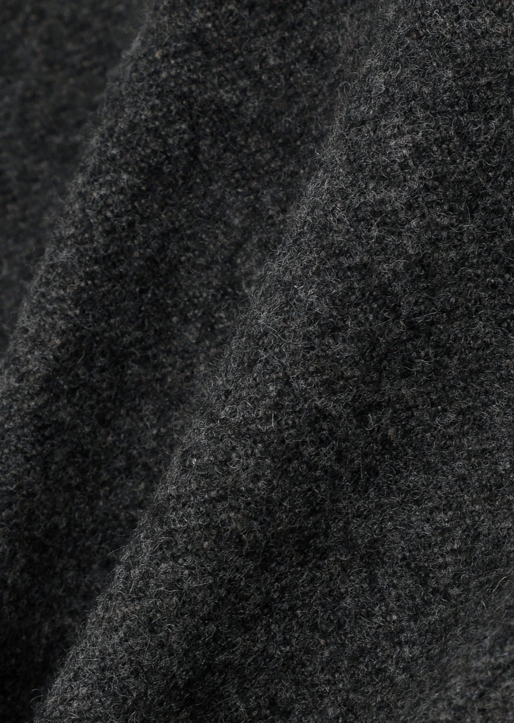 Rounded Shoulder Jacket Charcoal