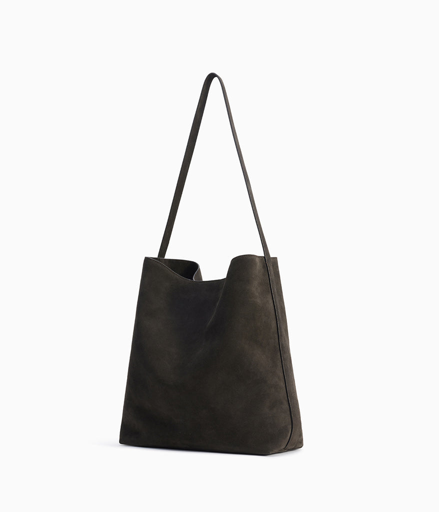 Sac Supple Suede Coffee