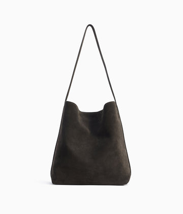 Sac Supple Suede Coffee