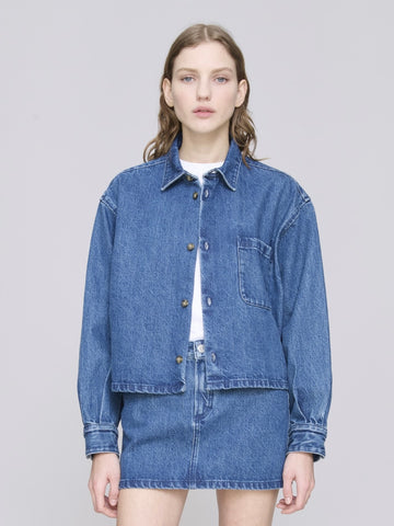 Samantha Shirt Washed Indigo