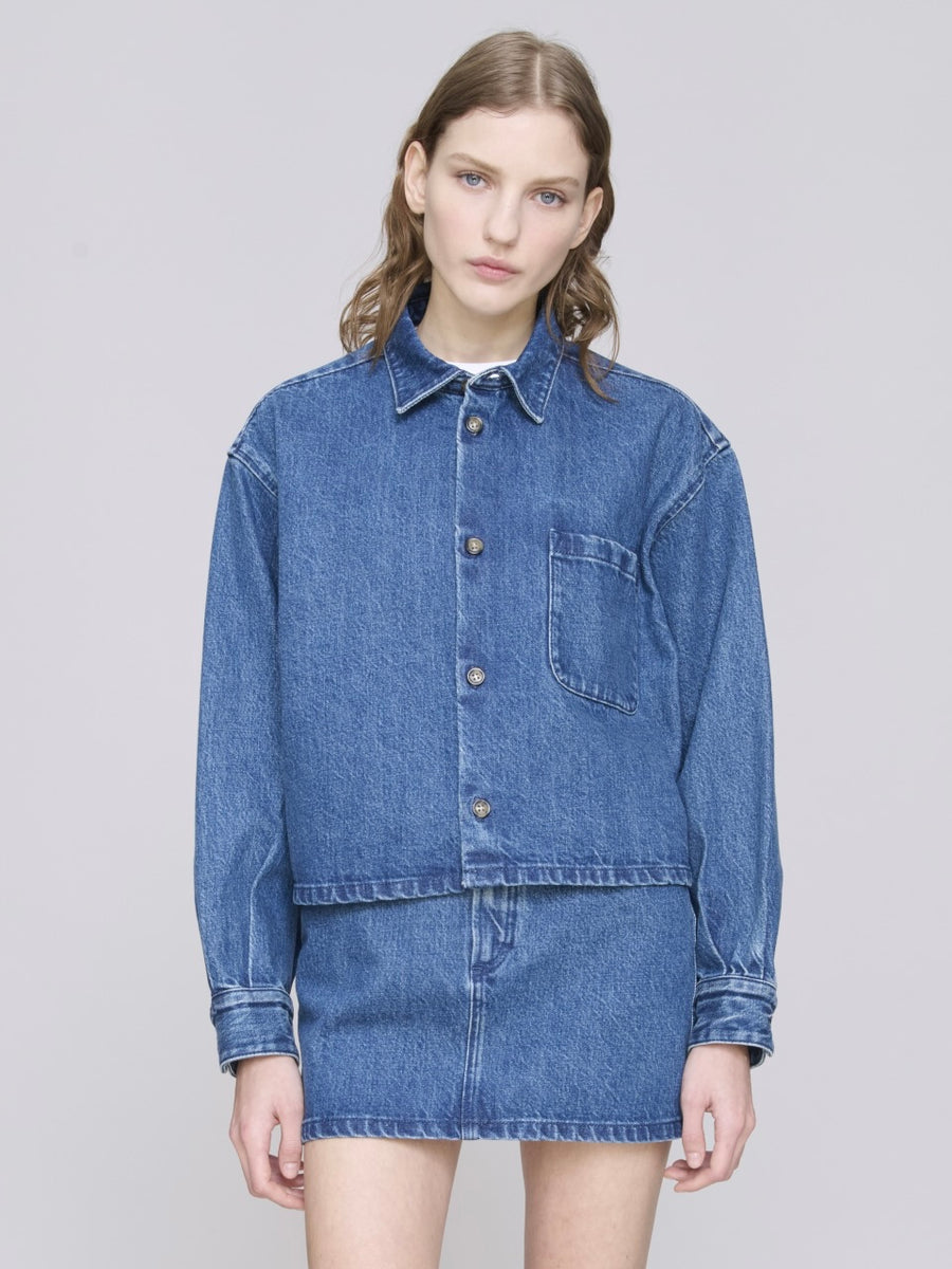Samantha Shirt Washed Indigo