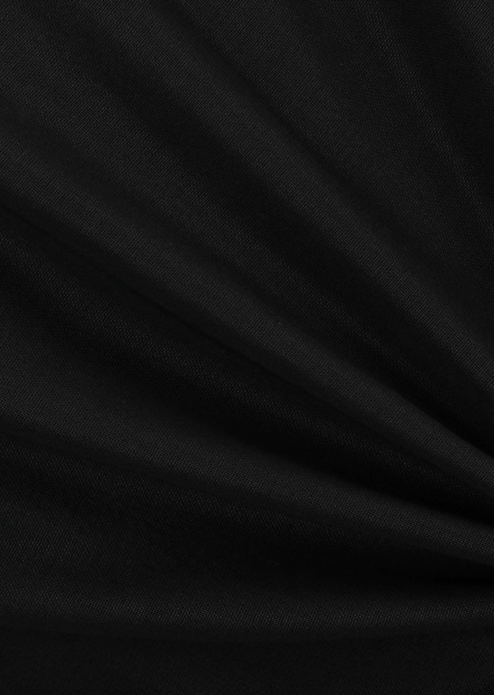 Sheer Layered Pants Black