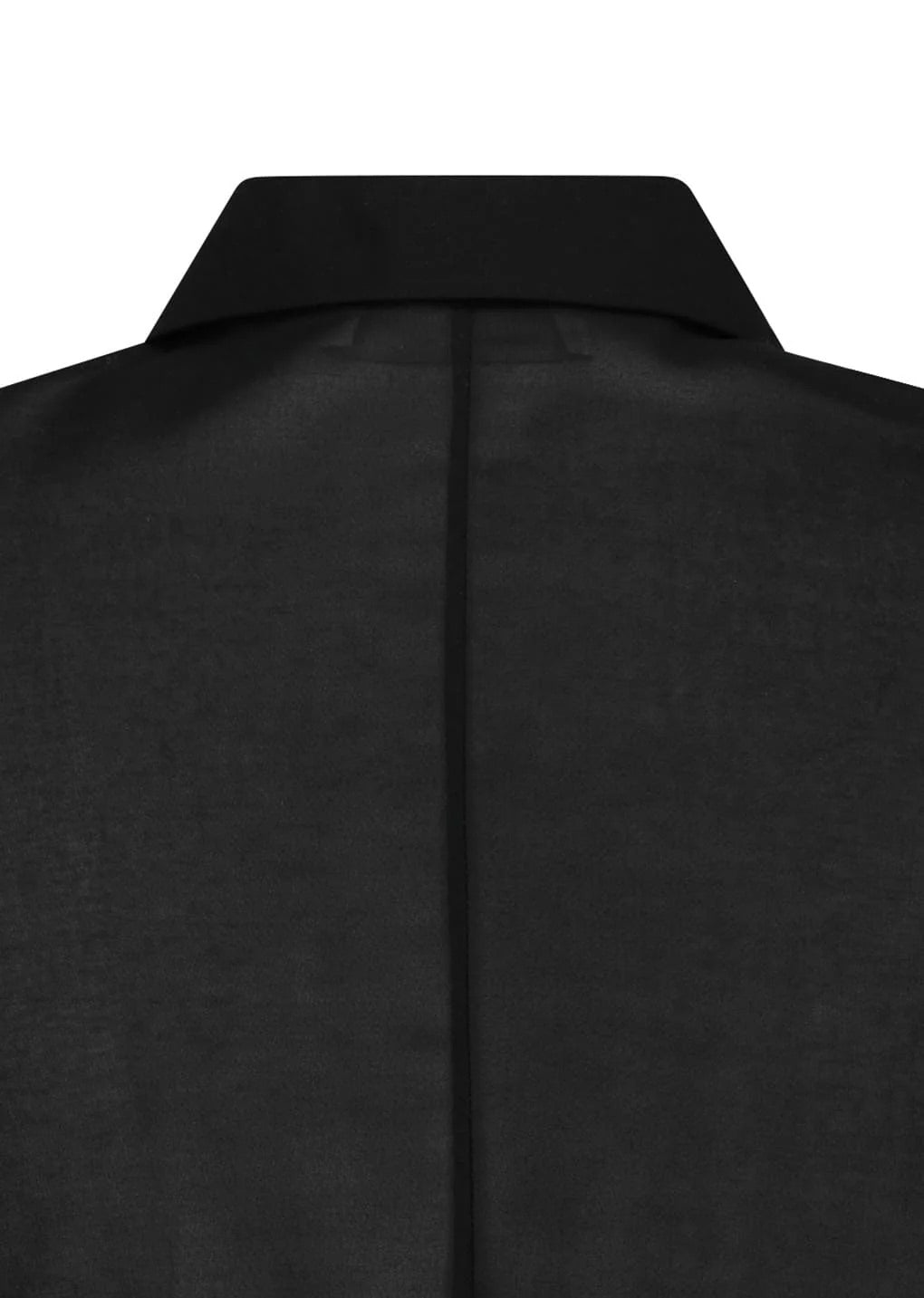 Sheer Slim Shirt - Black