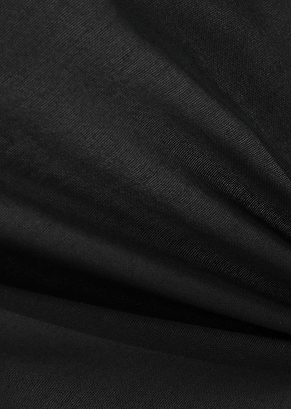 Sheer Slim Shirt - Black