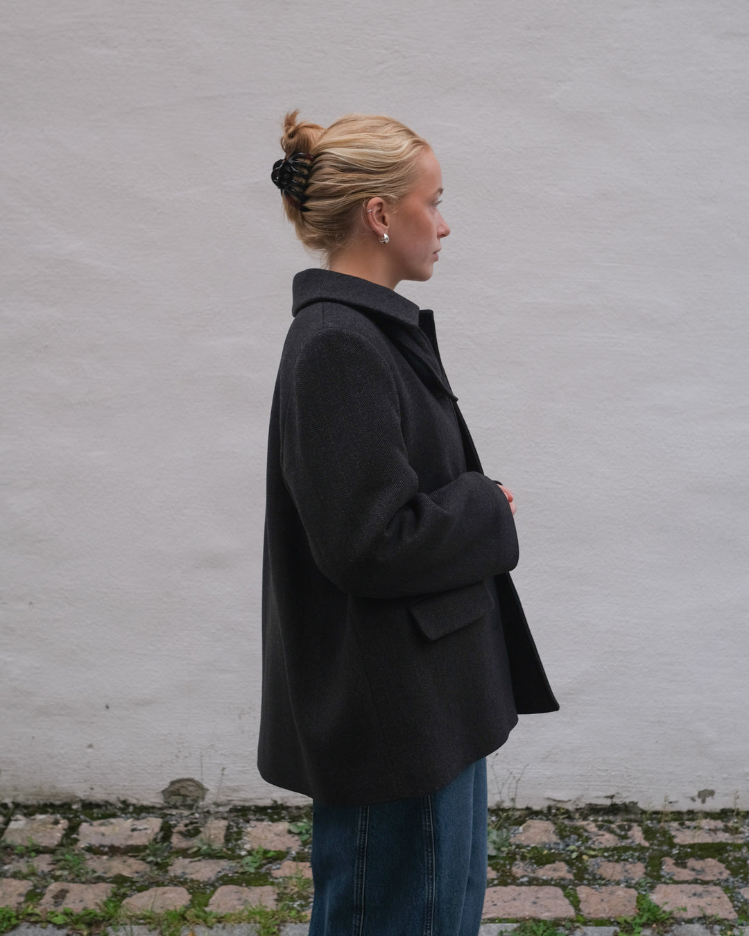 Alfred Jacket - Brown Herringbone