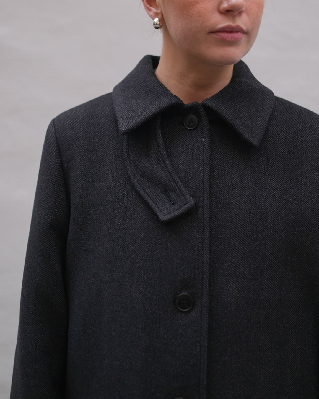 Alfred Jacket - Brown Herringbone