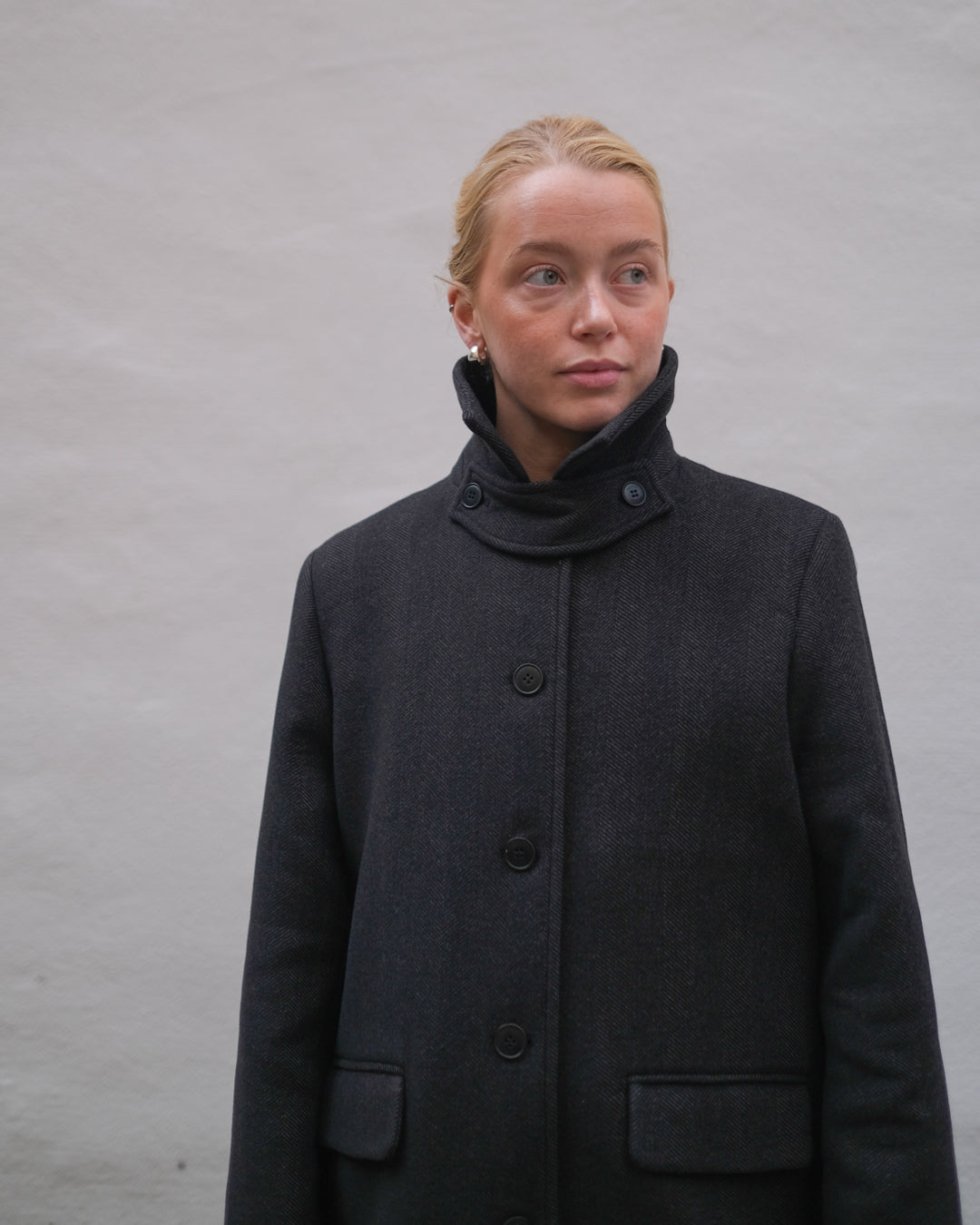 Alfred Jacket - Brown Herringbone