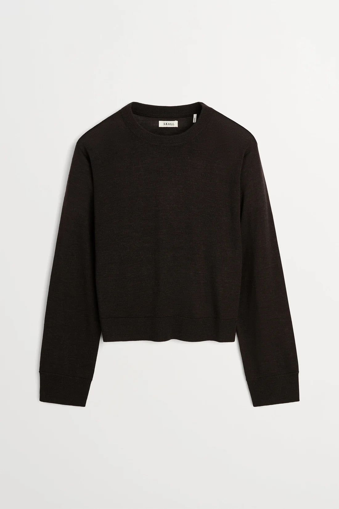 Amara O-Neck Jumper - Dark Brown