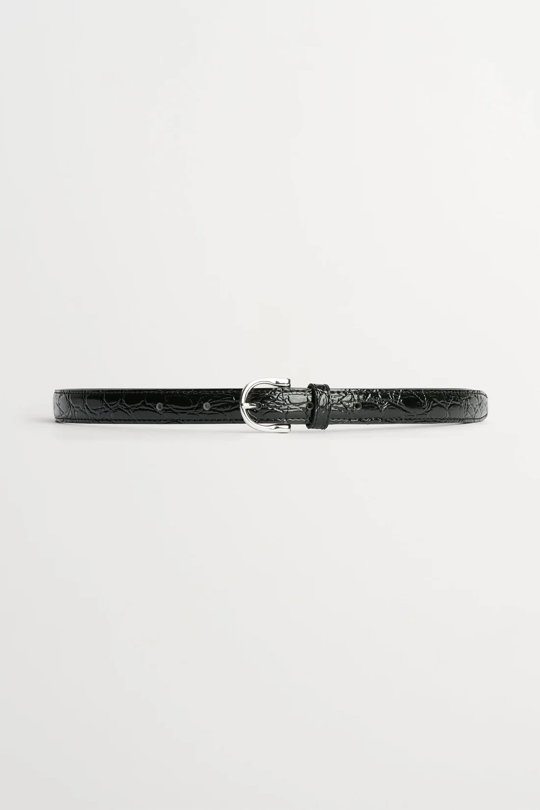 Classic Belt - Croco Black