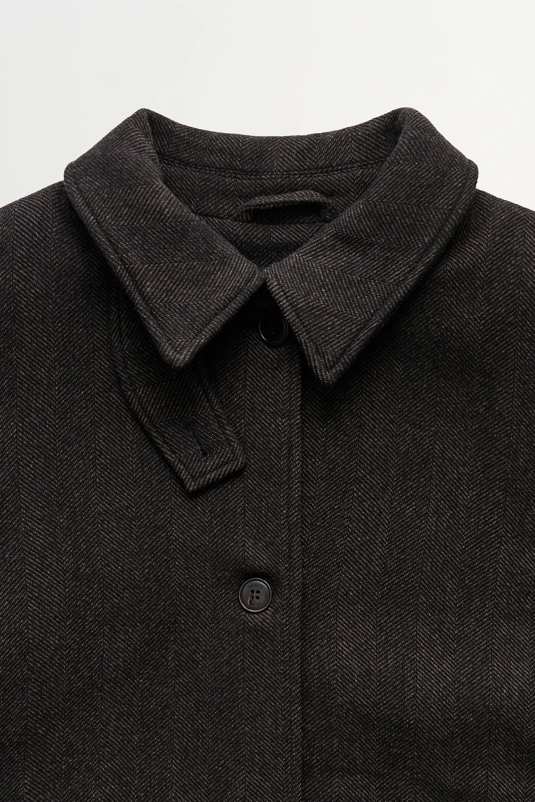 Ernest Coat - Brown Herringbone
