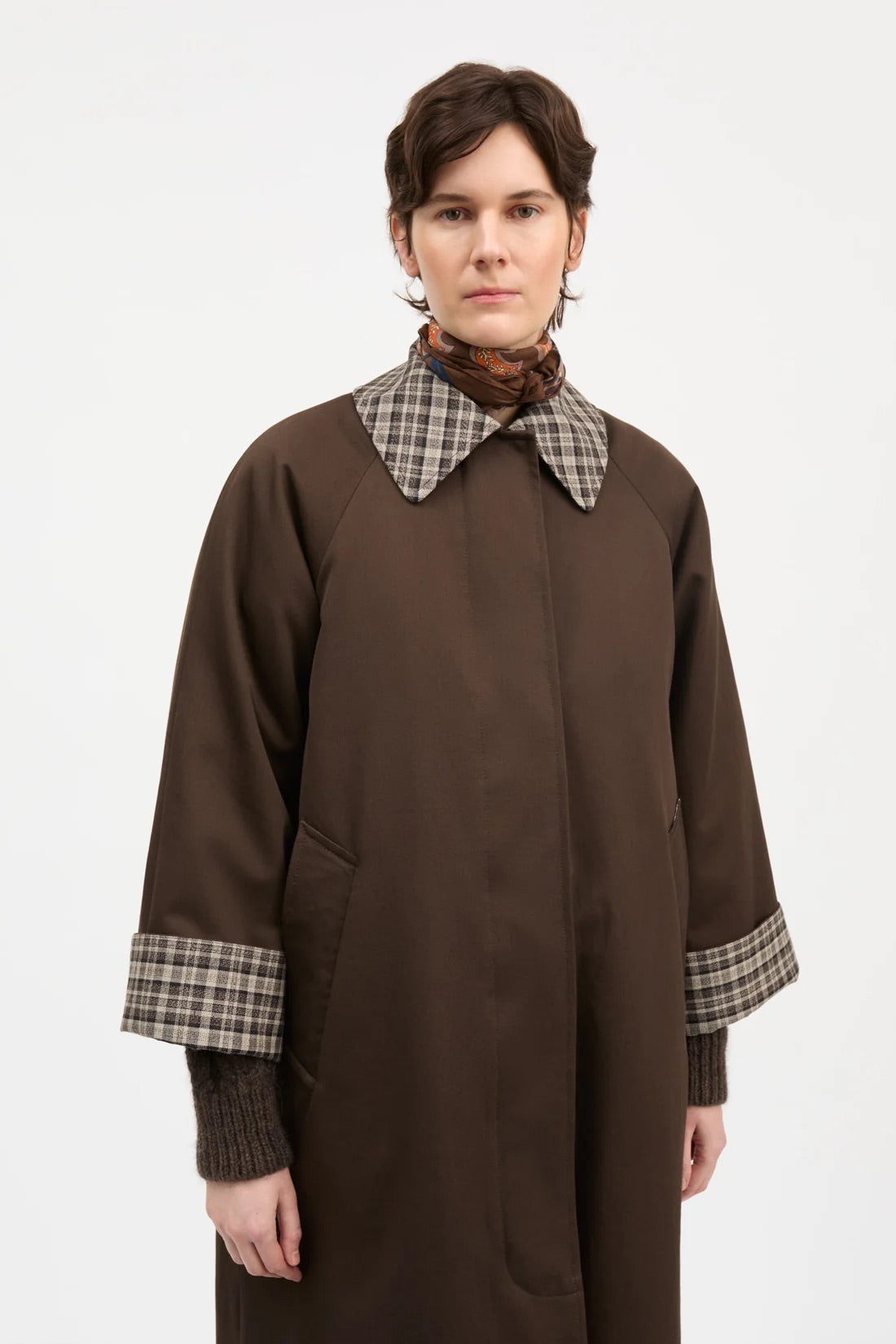 Gaby Coat - Coco Brown