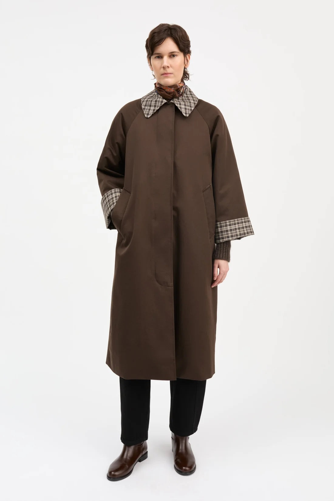 Gaby Coat - Coco Brown