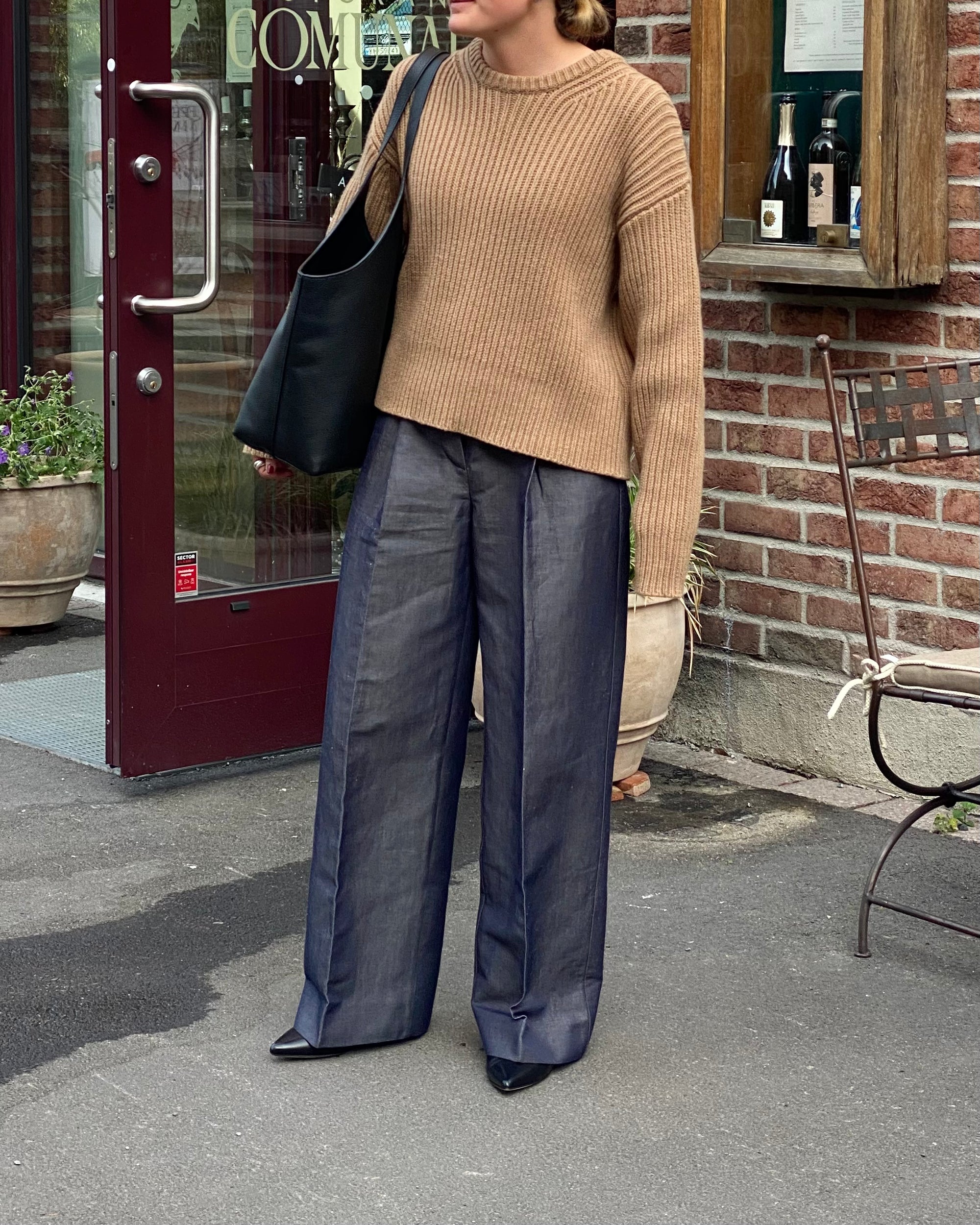 Diana O-neck - Camel
