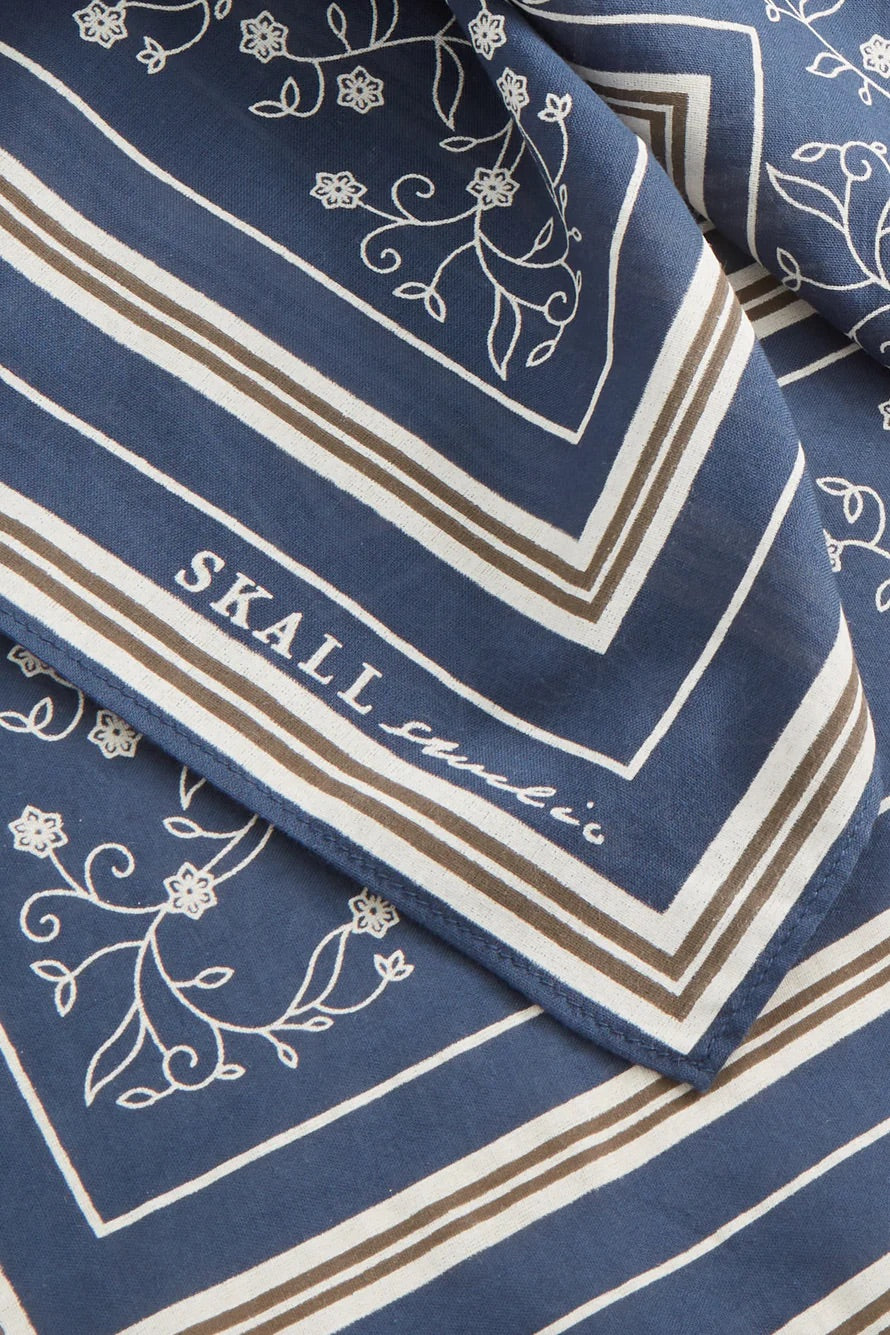 Skall Classic Scarf 55x55 Dark Navy