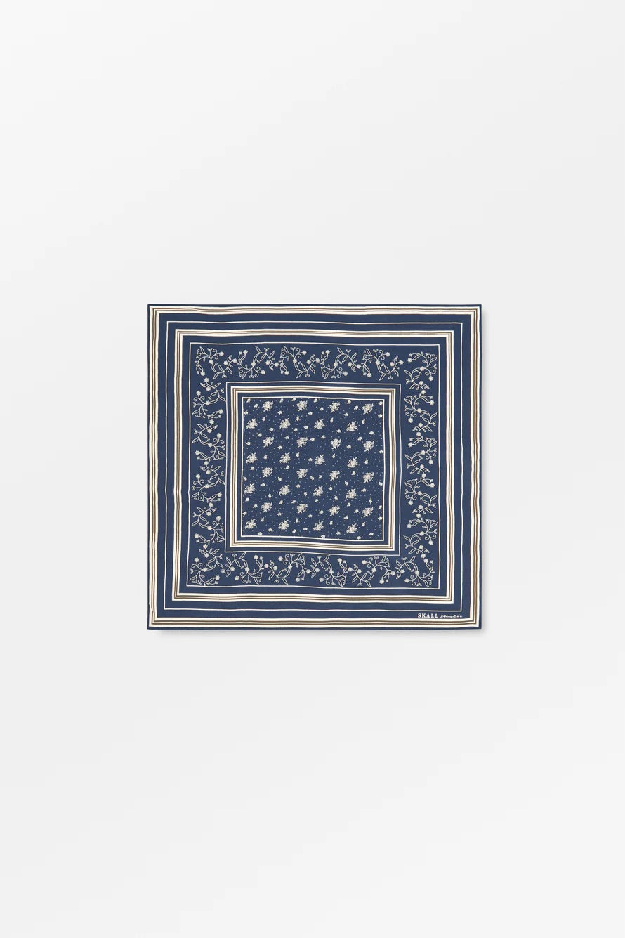 Skall Classic Scarf 55x55 Dark Navy