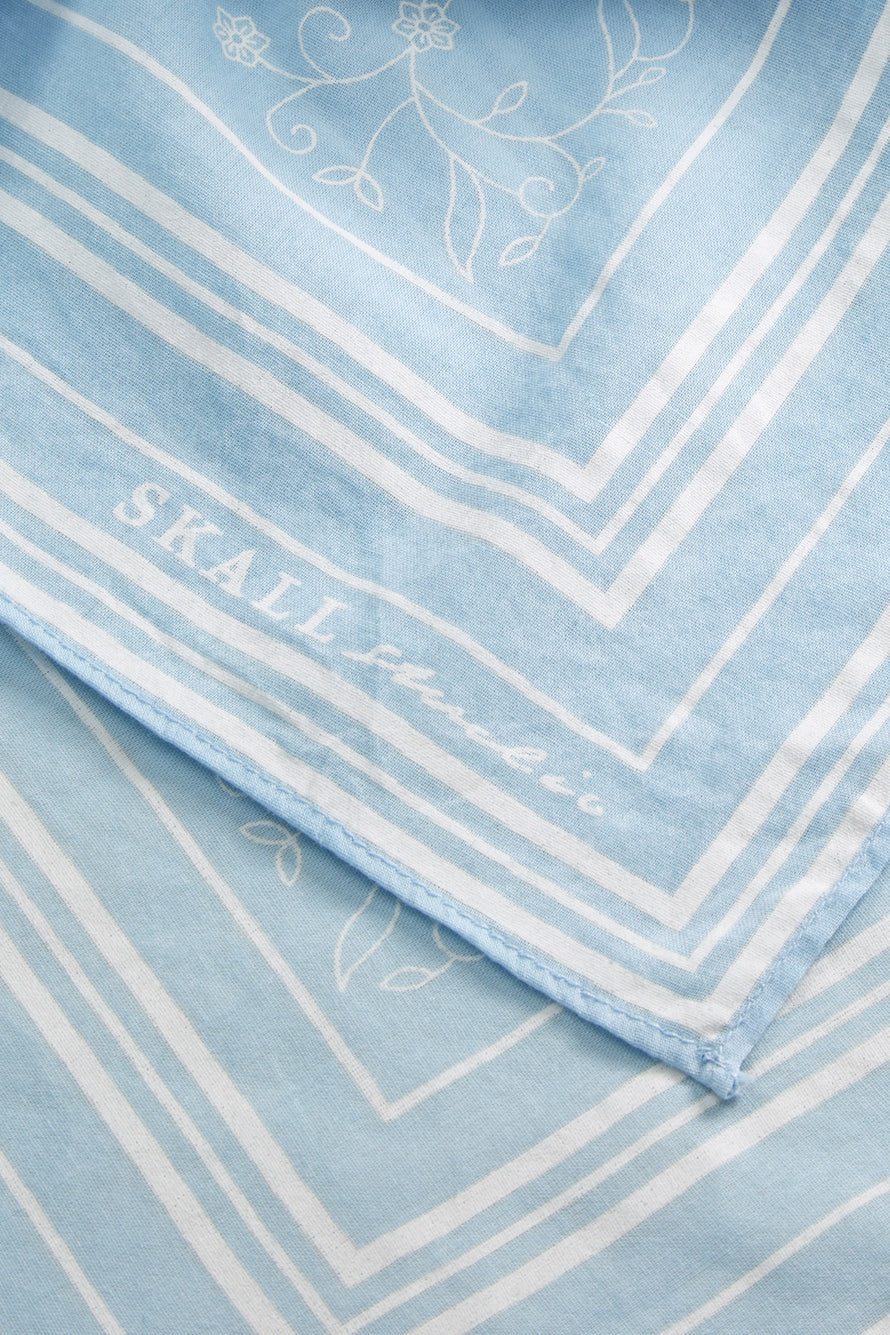 Skall Classic Scarf 55x55 Sky Blue