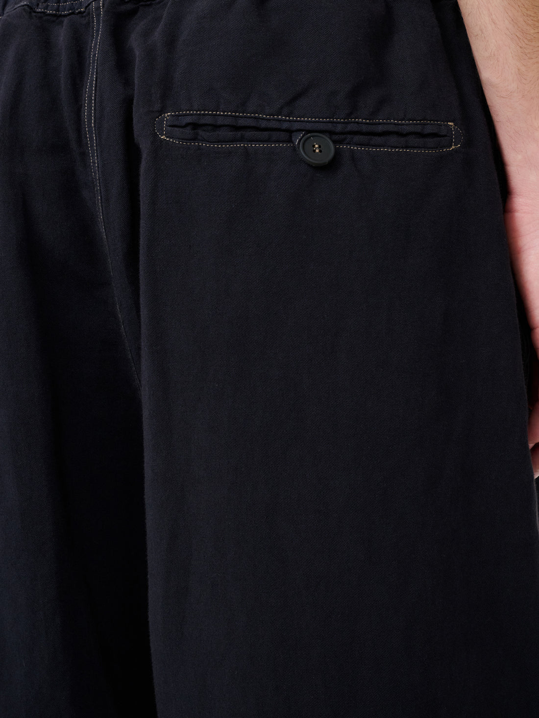 Sonny Drawstring Pant - Black Grape