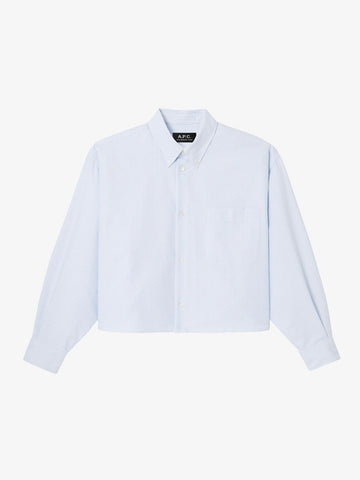 Sophia Button Down Shirt Blue