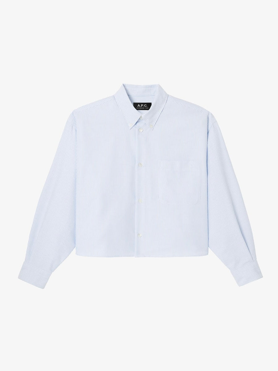 Sophia Button Down Shirt Blue