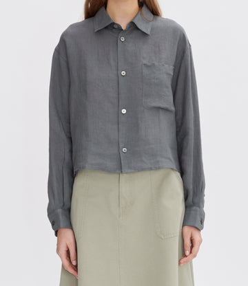 Sophie Logo Shirt Anthracite