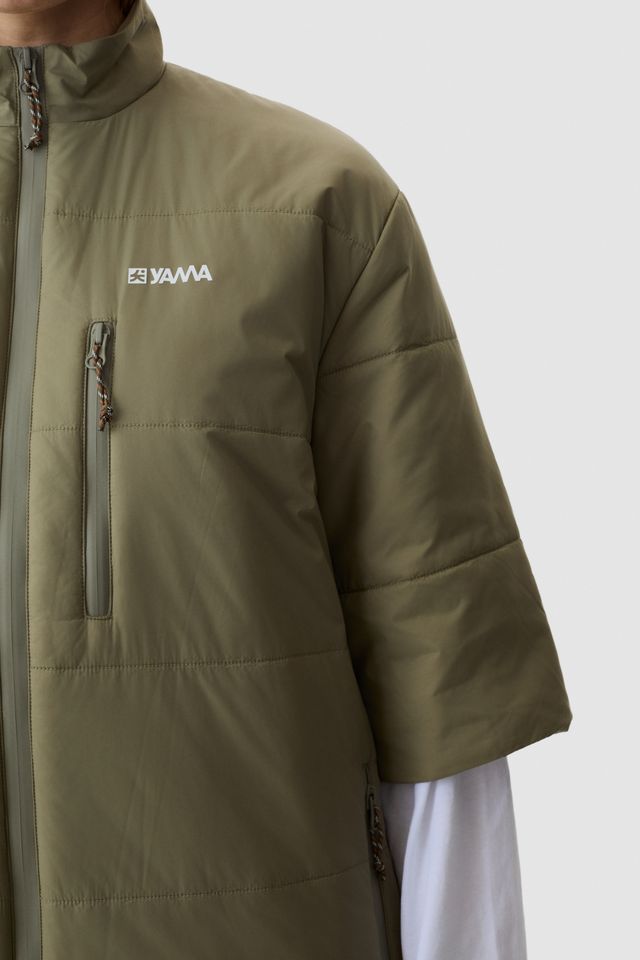 Strata Puffer Jacket Moss Green